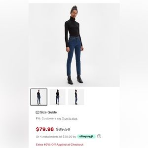 Levi's® Premium
501® SKINNY WOMEN'S JEANS